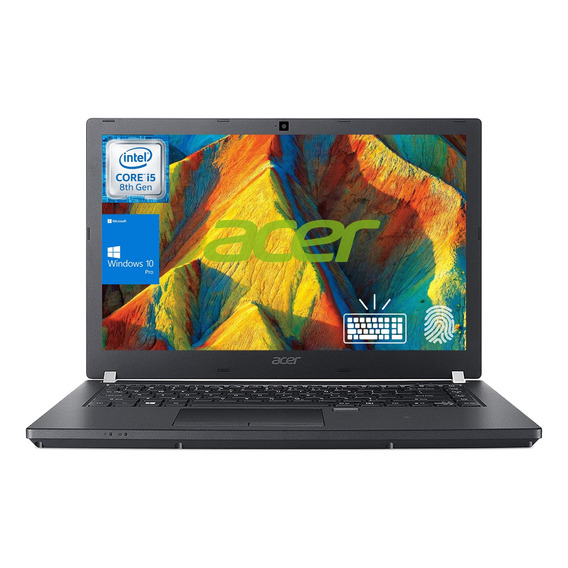 Laptop Acer P449g3 Intel I5 8va Gen 8g Ram+256g Ssd Lector 