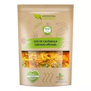 Chá De Calêndula - Calendula Officinalis - Orgânico 50g