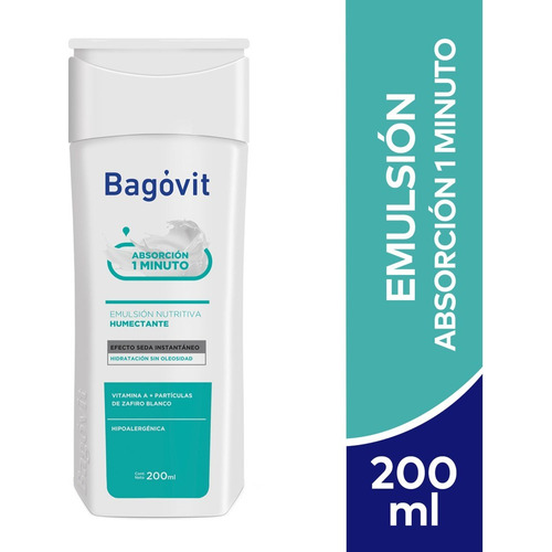 Bagóvit A Emulsión Cuidados Cotidianos Efecto Seda 200ml