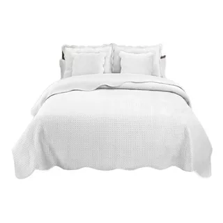 Cubrelecho Velvet Brunuti 260x290 Para Cama King 