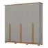 Ropero Placard Dormitorio Armario Guardaropa 6 Puertas