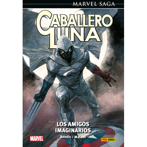 Caballero Luna Ms 8 Amigos Imaginarios, De Alex Maleev. Editorial Panini Comics, Tapa Dura En Español