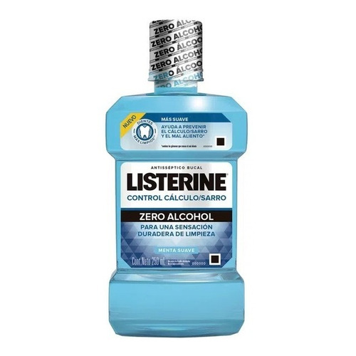 Listerine Zero Alcohol Control Sarro 250ml Magistral Lacroze