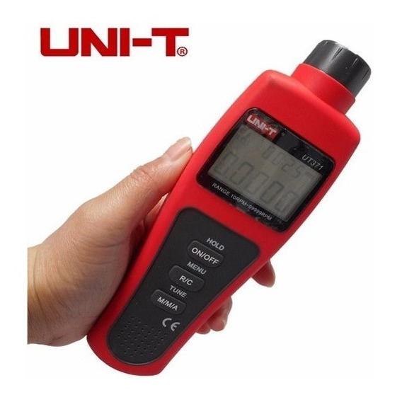 Tacometro Laser Sin Contacto Mide Rpm A Distancia Ut371