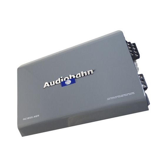 Audiobahn Max Power  AC1200.4  Amplificador Fuente 2400 W  Gris 