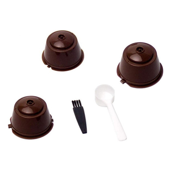 Capsulas Reutilizables Maquinas Dolce Gusto Café X3 + Regalo