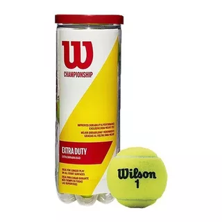 Pelotas Tenis Wilson Championship Extra Duty 3 Und. // Bamo