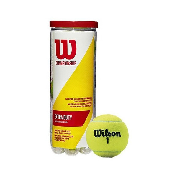 Pelotas Tenis Wilson Championship Extra Duty 3 Und. // Bamo