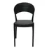 Silla de comedor Tramontina Brasil Tramontina Sissi con respaldo cerrado Eco color negro