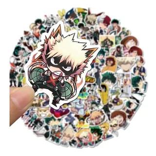 Stickers Boku No Hero My Hero Academy Anime 50 Unid Regalo