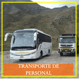 Transporte De Personal , Minas , Obras , Alquiler De Buses !