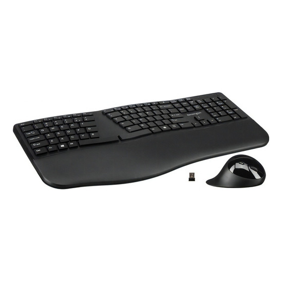 Combo Teclado/mouse Pro Fit Ergo Inalambrico - Kensington Color del teclado Negro