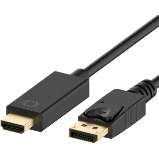 Cable 1.8m Convertidor Displayport A Hdmi Hd 4k Dp Hdtv