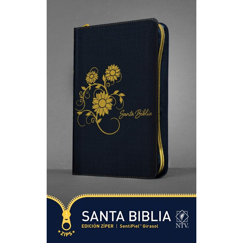 Biblia Nueva Traducción Viviente Ntv Azul Y Amarillo Girasol