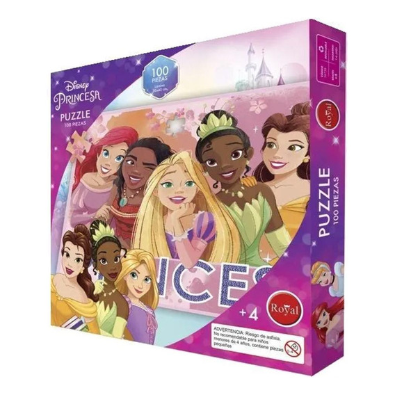 Puzzle Princesas De Disney 100 Piezas Royal Oferta