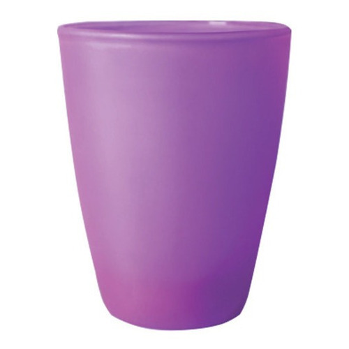 Vaso Alto Vidrio Pampa Flúo Durax 400 Cc X 6 Unidades Color Color Violeta