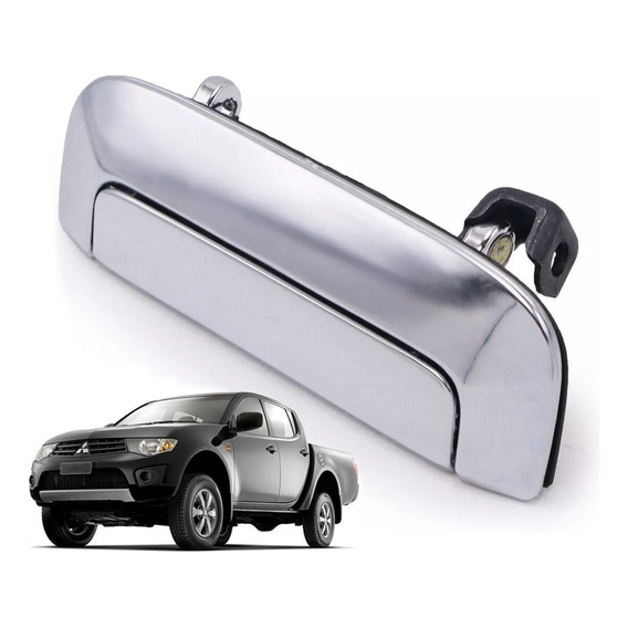 Manilla Portalon Pickup Mitsubishi L200 Cromada