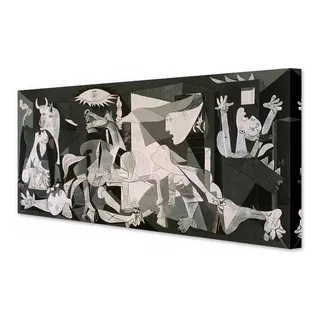 Cuadro Fine Art Canvas Bastidor Guernica Picasso 120x53cm