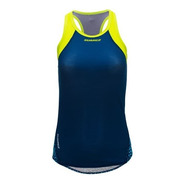 Camiseta Suarez Running Deportiva Mujer Gimnasio Coral Azul