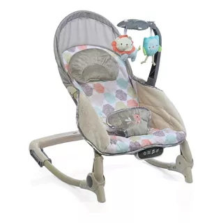 Silla Mecedora Bebe C/ 3 Posiciones Vibracion Y Musica 18 Kg Color Hexa