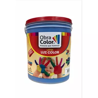 Latex Colores Vibrantes Int Ext X 10 Litros Antibacterial Color Azul Patriotico