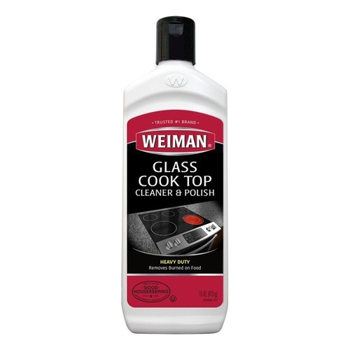 Weiman Glass Cook Top Limpiador Y Abrillantador 15oz 425g
