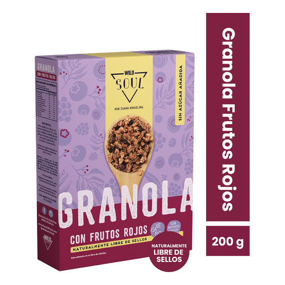 Granola Soul Frutos Rojos 200 G