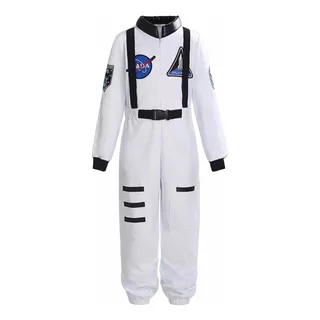 Disfraz Cosplay  Astronauta Unisex Niños Y Niñas Nasa