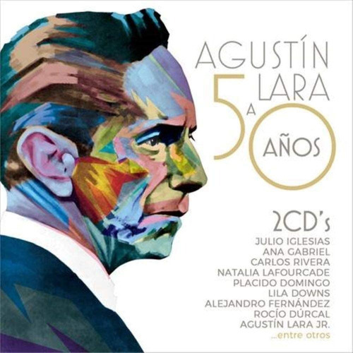 Agustín Lara A 50 Años | 2 Cds Música Nuevo