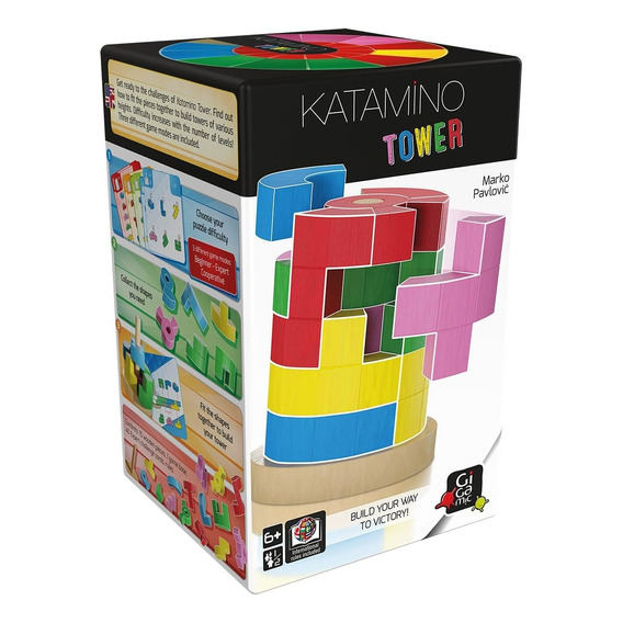 Katamino Tower Juego De Mesa Multilenguaje - Gigamic