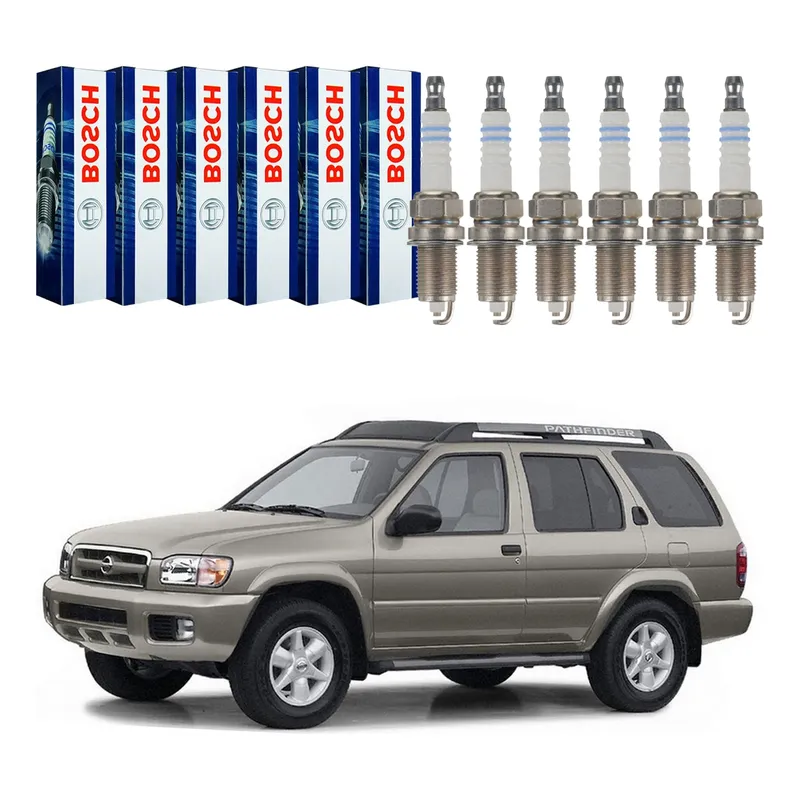 Jogo Velas Bosch Pathfinder 3.5 2000 A 2005