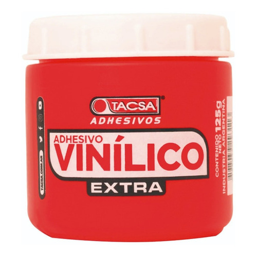 Adhesivo Cola Vinílica Carpintero Extra Tacsa X 125grs