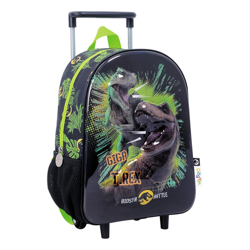 Mochila Wabro Jurassic World Park Batalla Niños Carro 12 In Color Negro Diseño de la tela 77119