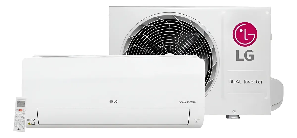 Ar Condicionado Inverter LG Dual Voice +IA 9000 Btus Frio Wi-Fi 127v