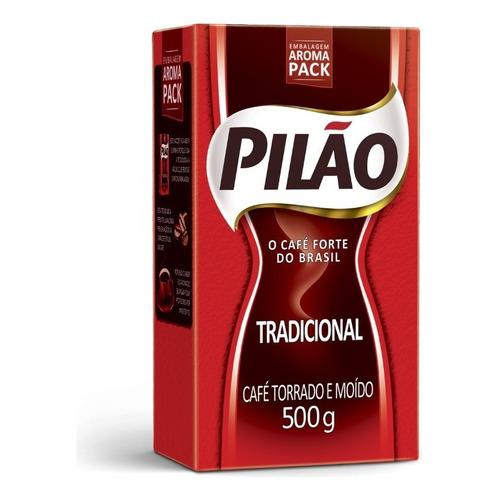 Café Brasileño Pilao Sabor Tradicional 500 Gr