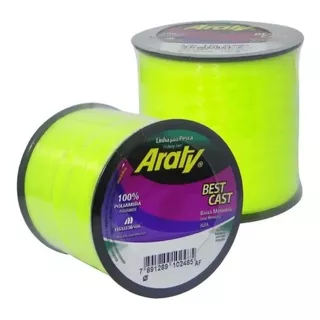 Linha Pesca Araty Best Cast 100 Gramas 0,30 Mm Únitario