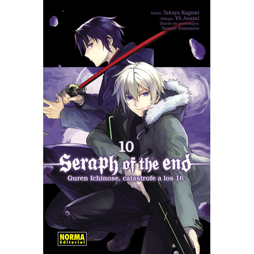 Seraph Of The End 10: Guren Ichinose, Catastrofe A Los 16, De Kagami, Takaya. Editorial Norma Editorial, S.a. En Español