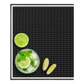 Tapete Escurridor Mat Bartender Bar De 45.72 Cm X  30.48 Cm 