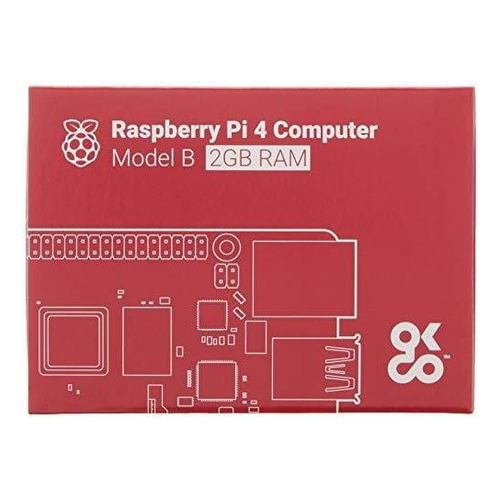 Raspberry Sc15184 Pi 4 Model B 2019 Quad Core 64 Bit Wifi 2GB