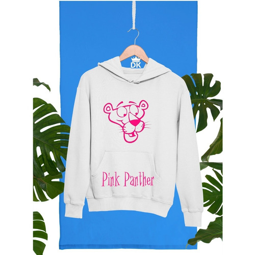 Poleron Pink Panther Pantera Rosa Moda Mujer Hombre Unisex 