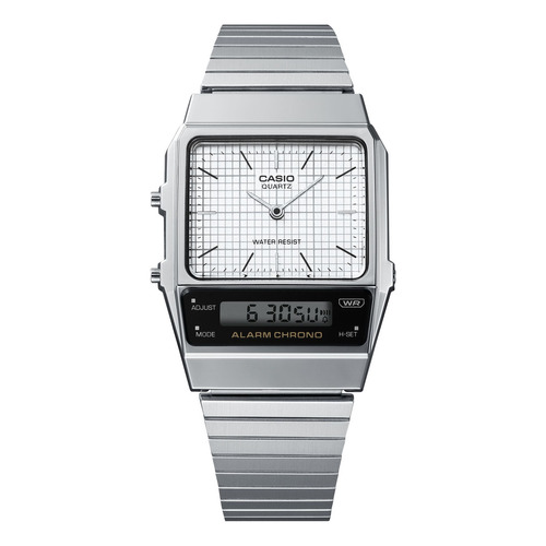 Casio Reloj De Pulsera Para Hombre Aq-800e-7acf Color de la correa Gris