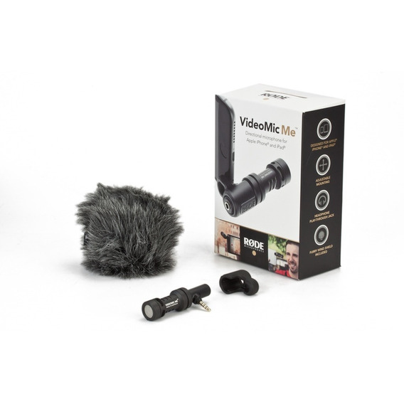 Microfono Rode Videomic Me Direccional Apple iPhone iPad Cel