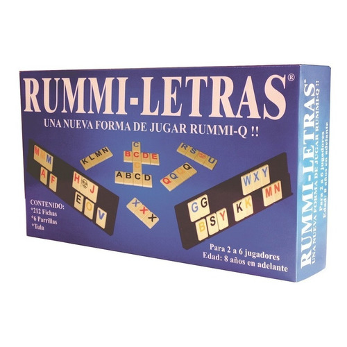 Juego De Mesa Rummi-letras Caja Original