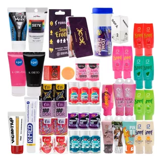 Super Kit 44 Produtos Sex Shop Mais Vendidos Eróticos Prazer