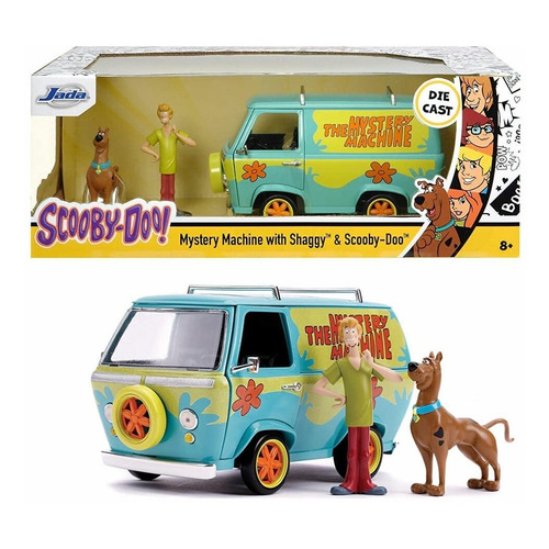 Mystery Machine Scooby Doo & Shaggy Jada Escala 1:24 