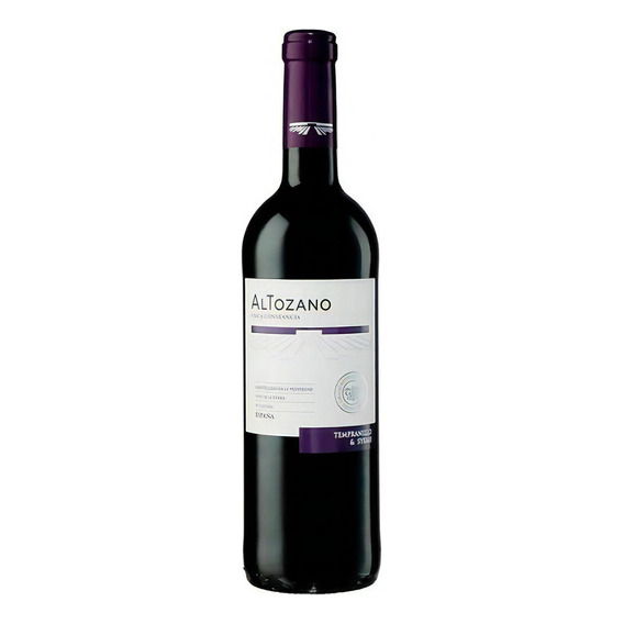 Vino Tinto Altozano Tempranillo-shiraz 750 Ml