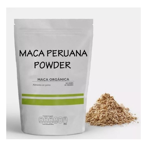 Maca Peruana Organica En Polvo 1 Kg