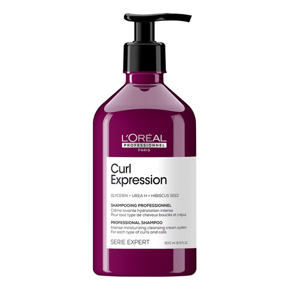 Loreal Curl Expressión Shampoo Hidratación Intensa 500 Ml