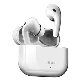 Fone De Ouvido In-ear Sem Fio Baseus Encok W3 Bluetooth Cor White