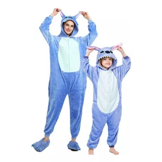 Pijama Y Disfraz Niño Y Adulto Animales Kigurumi Polar